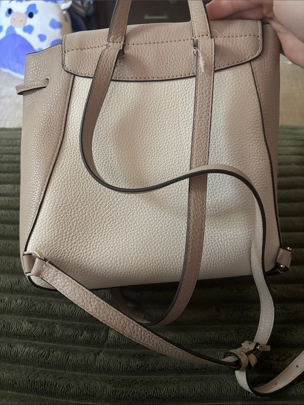 kate spade compact pebbled